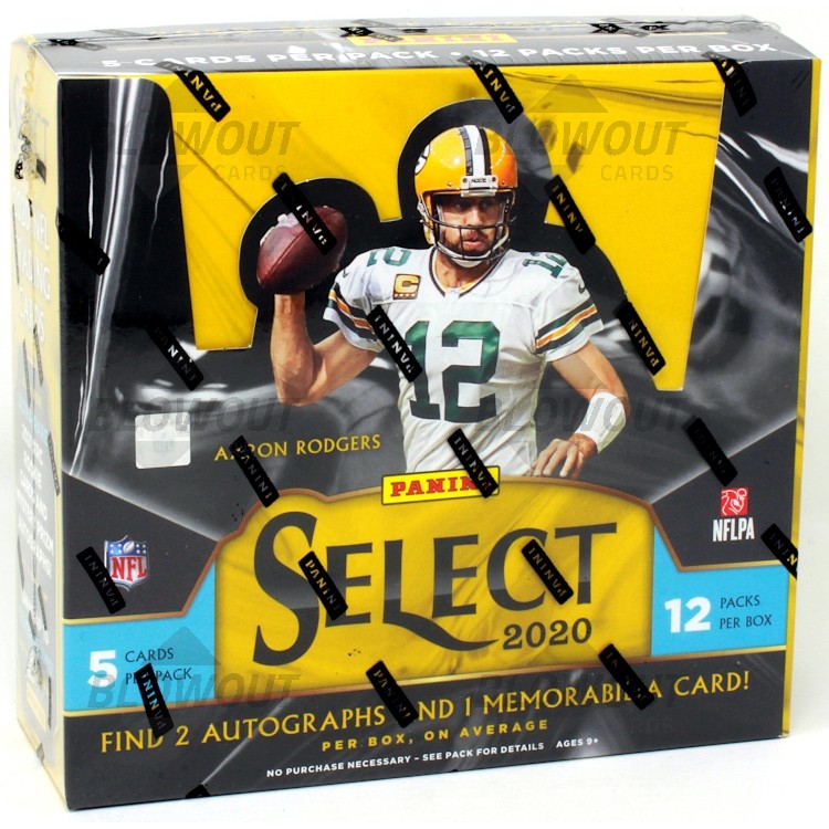 2020 Panini Select Football Hobby Box