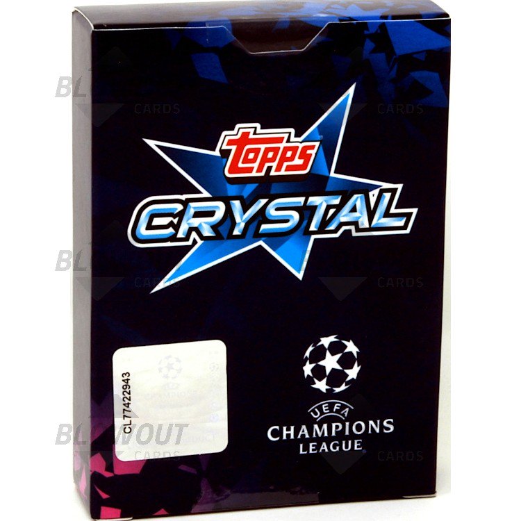 2018-19 Topps Crystal UEFA Champions League Checklist, Box Set Detail