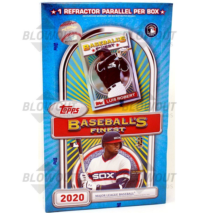 2020 Topps Finest Flashback Baseball Box