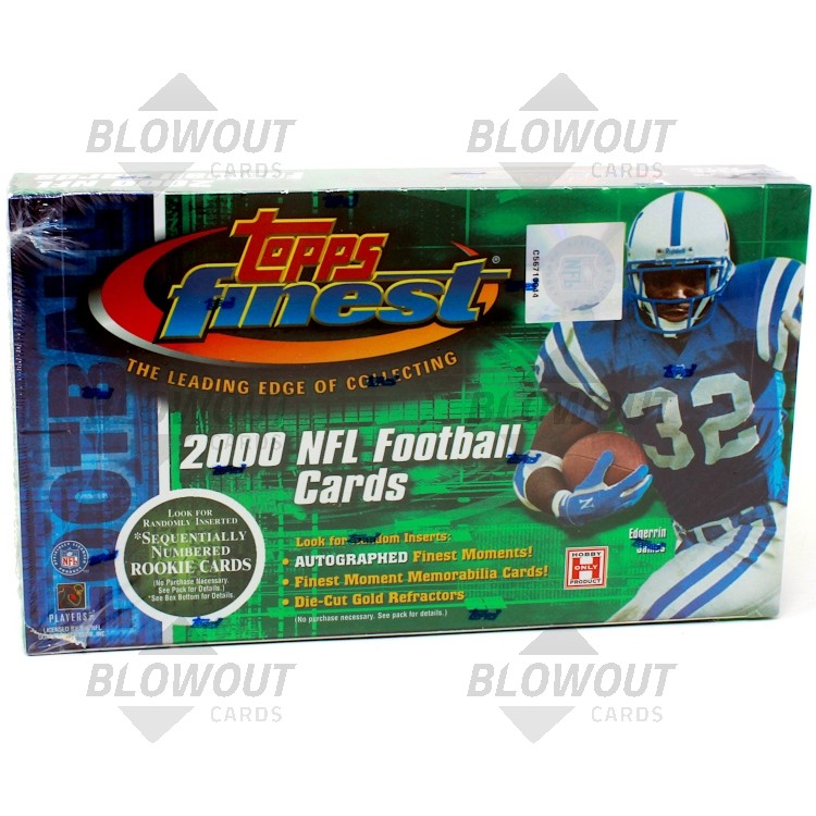 2000 Topps Finest Football Hobby Box