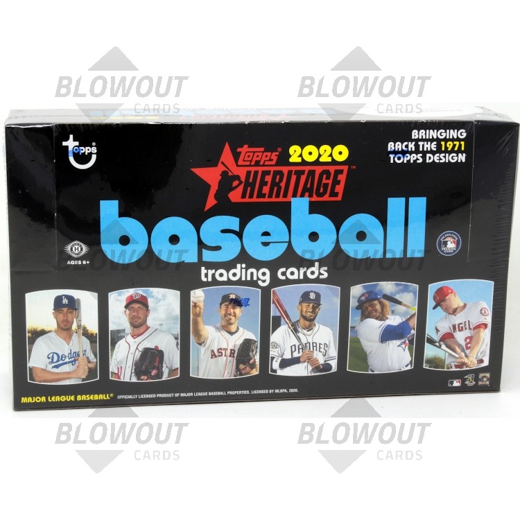 2020 Topps Heritage Baseball Hobby Box