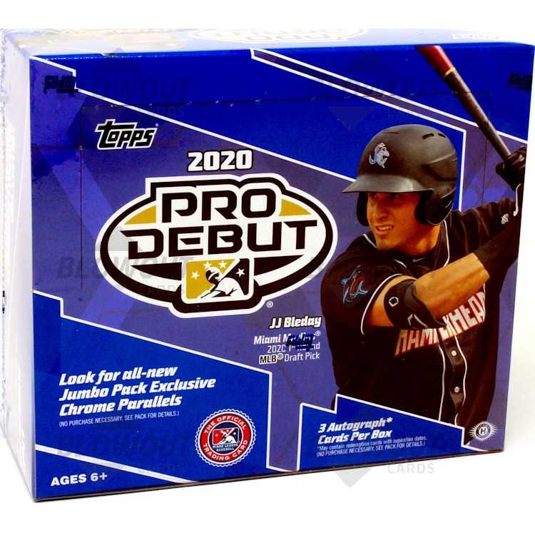 2020 Topps Pro Debut Baseball Jumbo Box