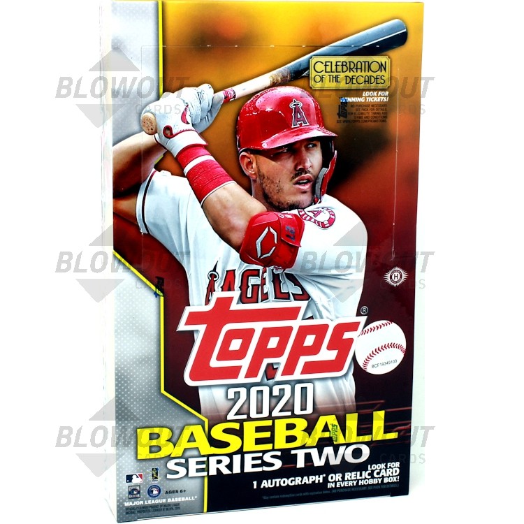 2020 Topps Series 2 Baseball Hobby Box