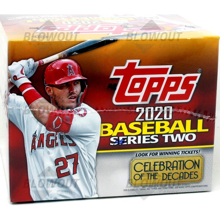 2020 Topps Series 2 Baseball Jumbo Box