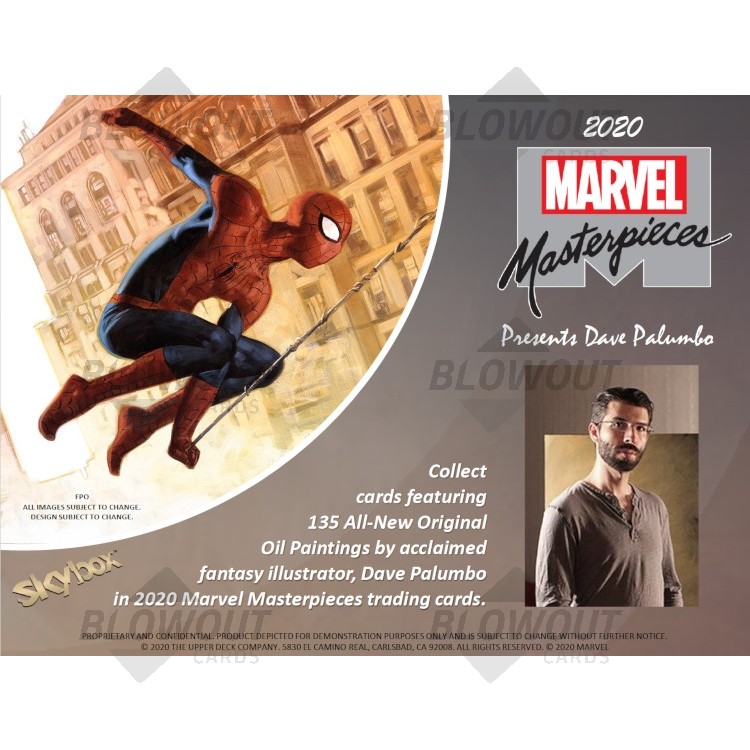 2020 Marvel Masterpieces Box (Upper Deck)