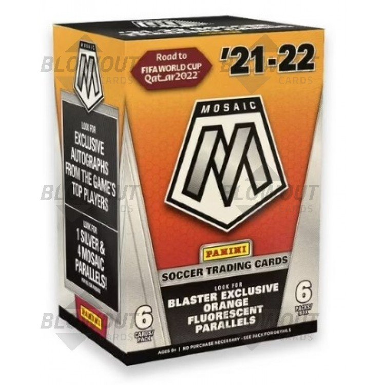 その他 PANINI WORLD CUP MOSAIC 2021-22 Panini Mosaic Road to FIFA World Cup Soccer Cereal Box