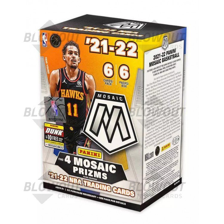 スポーツ選手 2020-21 PANINI MOSAIC BASKETBALL BOX 2020/21 Panini Mosaic Basketball Mega 80-Card Box (Pink