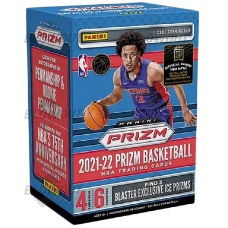 2021/22 Panini Prizm Basketball Blaster Box