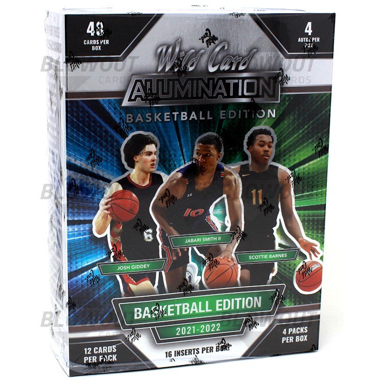 2022 Wild Card Alumination Basketball Hobby Box
