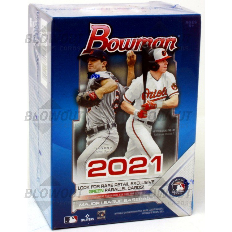 2021 Bowman Baseball Blaster Box
