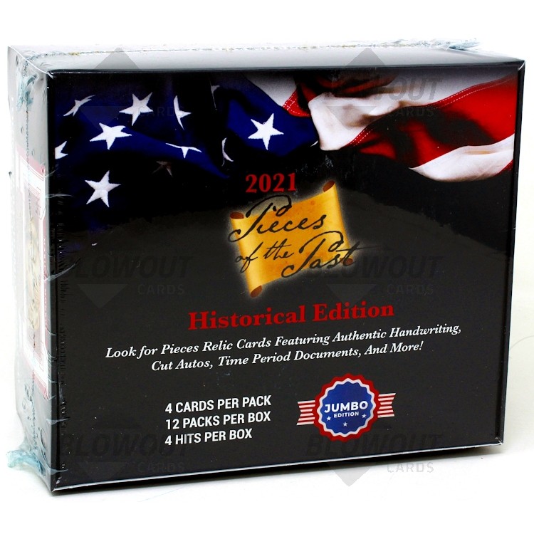 2021 Super Break Pieces of the Past Historical Edition Jumbo Box