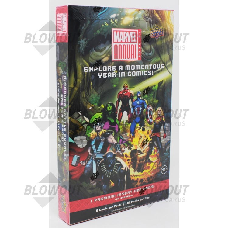 2020/21 Marvel Annual Trading Cards Box (Upper Deck)