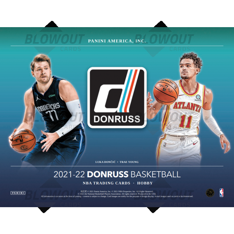 2021/22 Panini Donruss Basketball Hobby Box