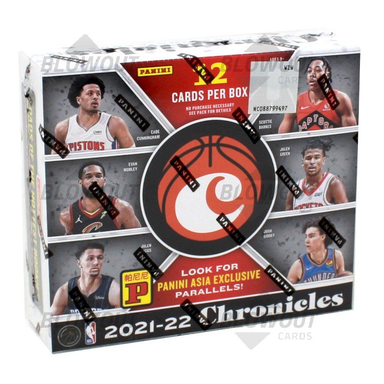 2021/22 Panini Chronicles Basketball Asia Edition Box