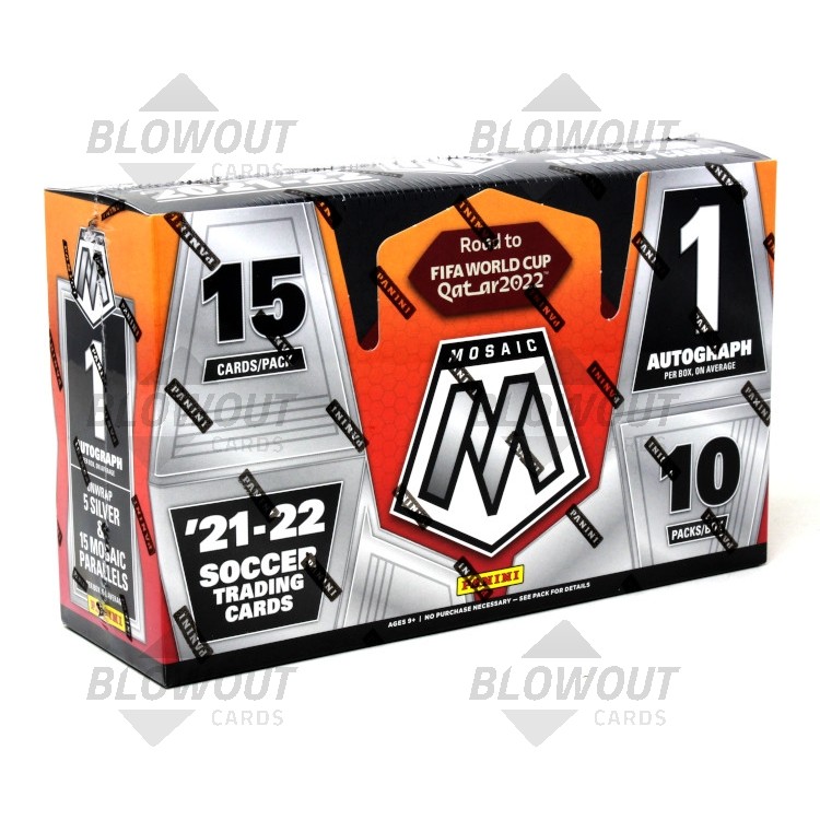 2021/22 Panini Mosaic Road to FIFA World Cup Soccer Hobby Box
