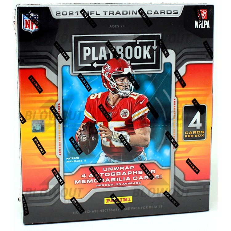 2021 Panini Playbook NFL Hobby Box 早い勝ち