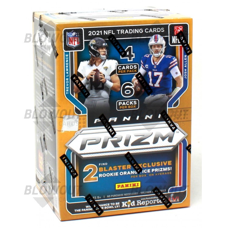 2021 NFL Prizm Fanatics Blaster Box Lot