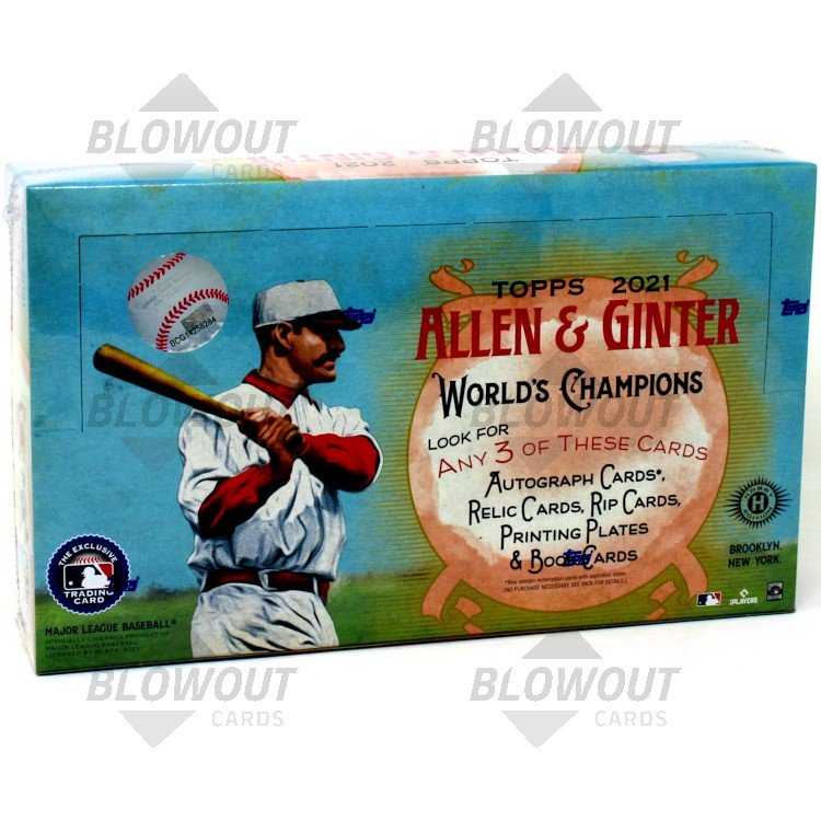 2021 Topps Allen & Ginter Baseball Hobby Box