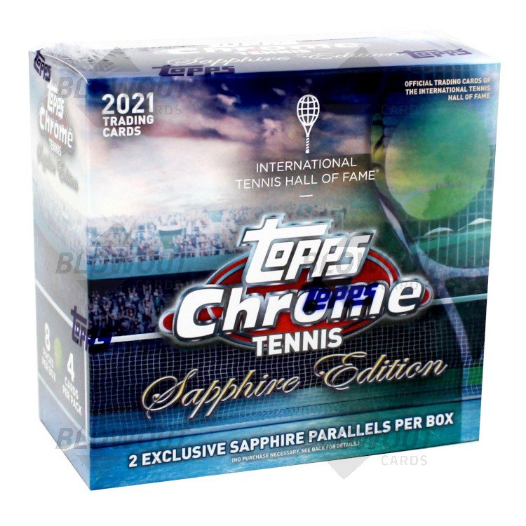 2024 Topps Chrome Sapphire Tennis Release Date Lindi Perrine