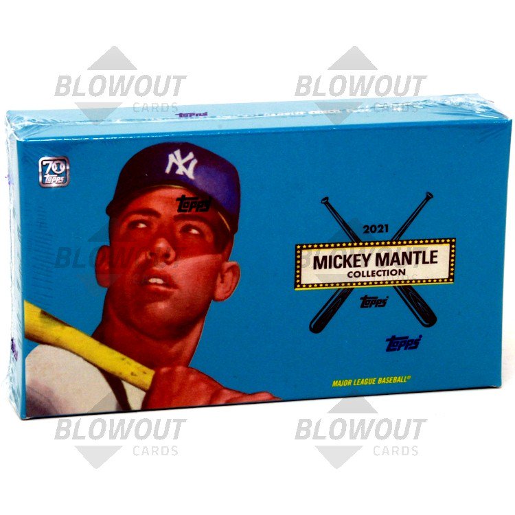 2021 Topps x Mickey Mantle Baseball Box