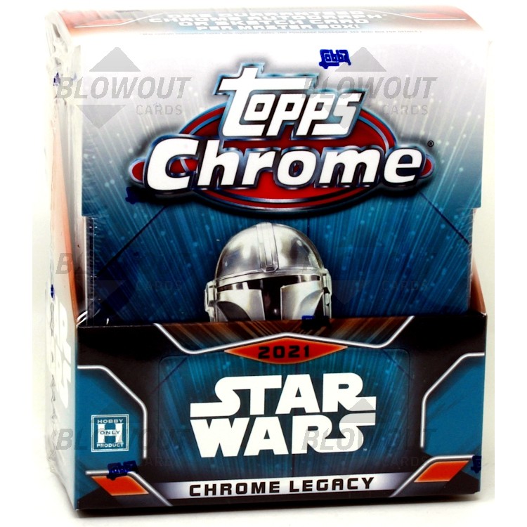 2021 Topps Star Wars Chrome Legacy Hobby Box