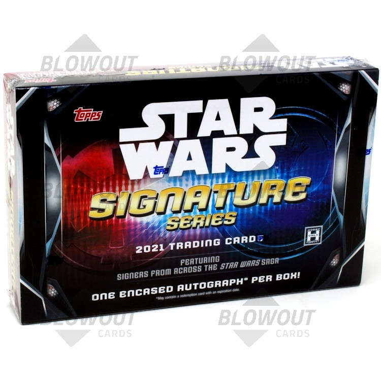 2021 Topps Star Wars Signature Series 20 Box Case