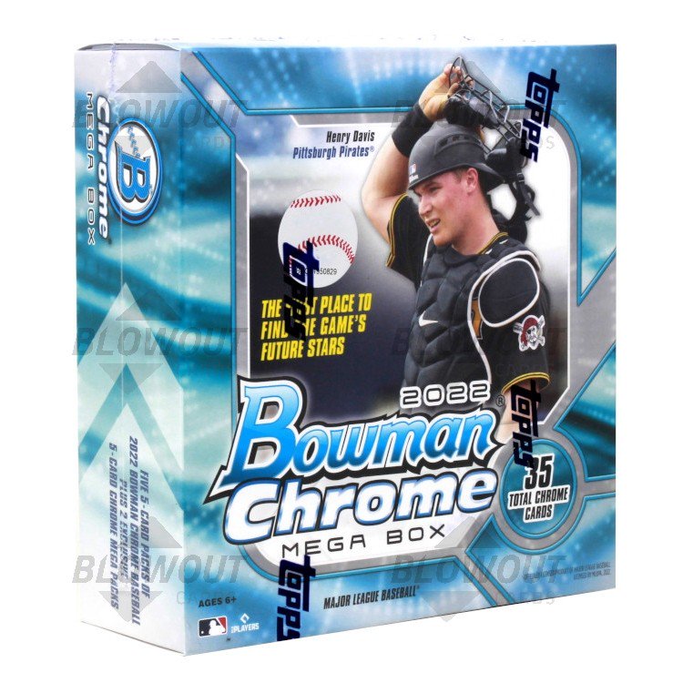 2022 Bowman Chrome Baseball Mega Box