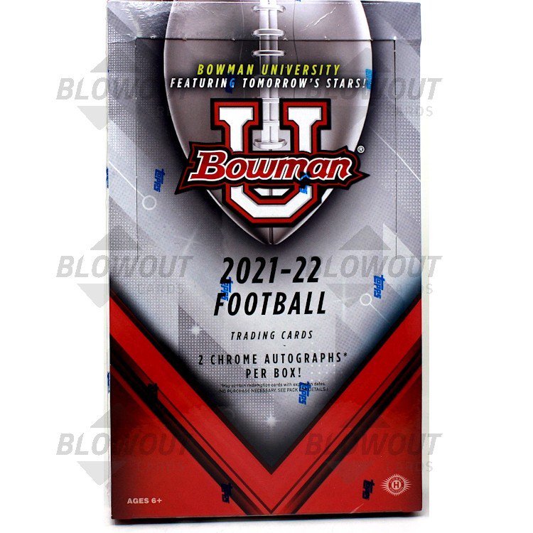 2022 Bowman University Football Hobby Box