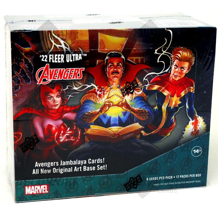 2022 Fleer Ultra Marvel Avengers Box (Upper Deck)