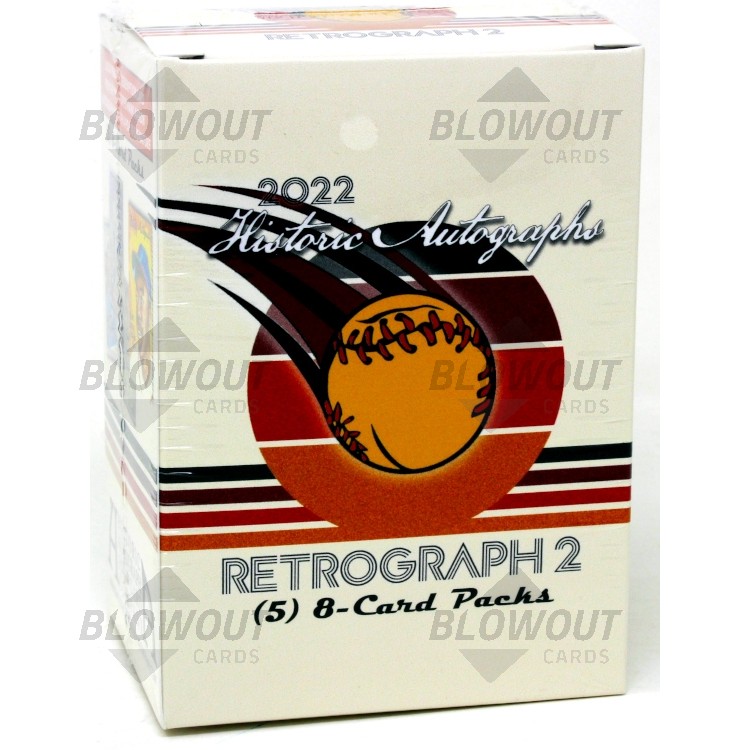 2022 Historic Autographs Retrograph 2 Baseball Box