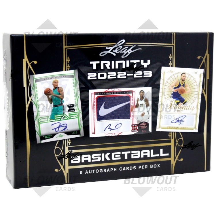 2023 Leaf Trinity Basketball Hobby Box
