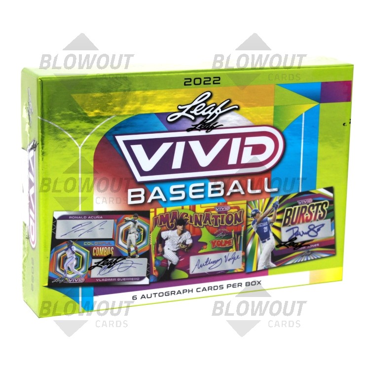 2022 Leaf Vivid Baseball Box