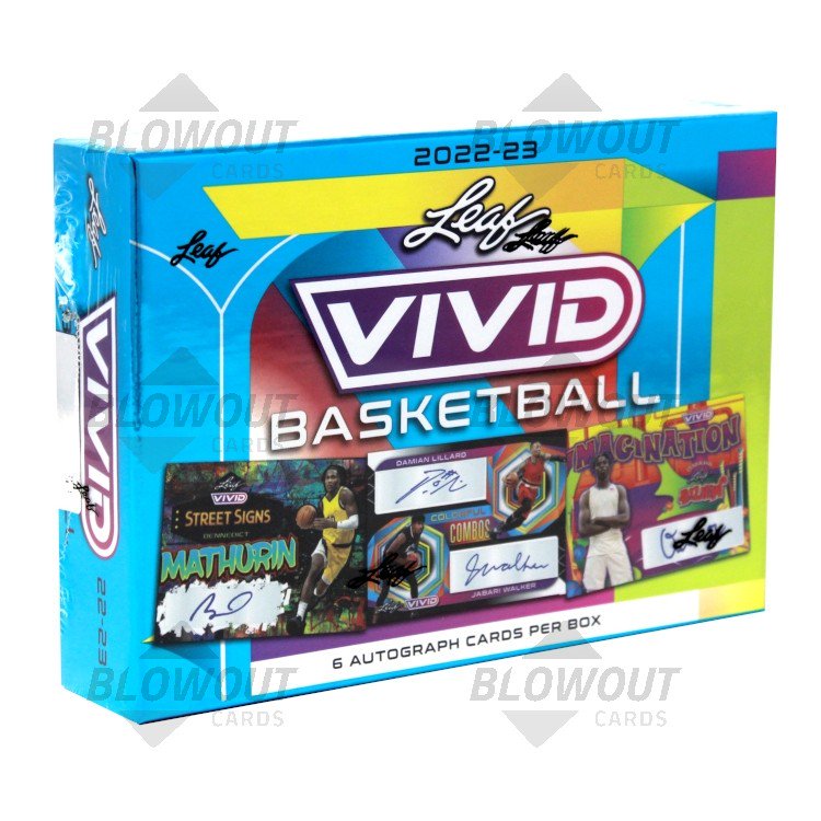 2022/23 Leaf Vivid Basketball Box