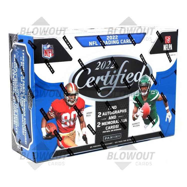 2022 Panini Certified Football Hobby Box