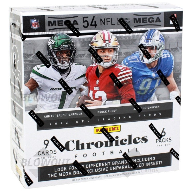 2022 Panini Chronicles Football Mega 20 Box Lot