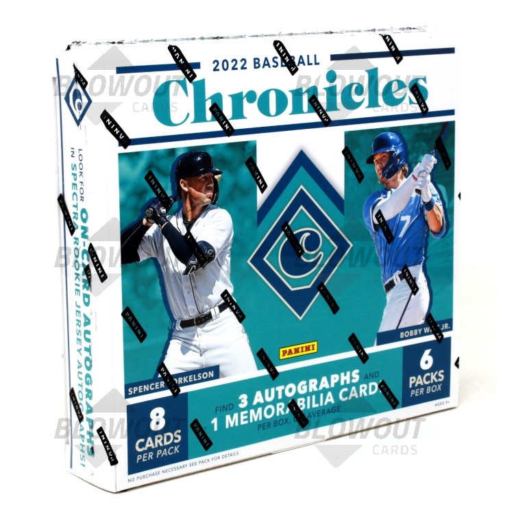 2022 Panini Chronicles Baseball Hobby Box