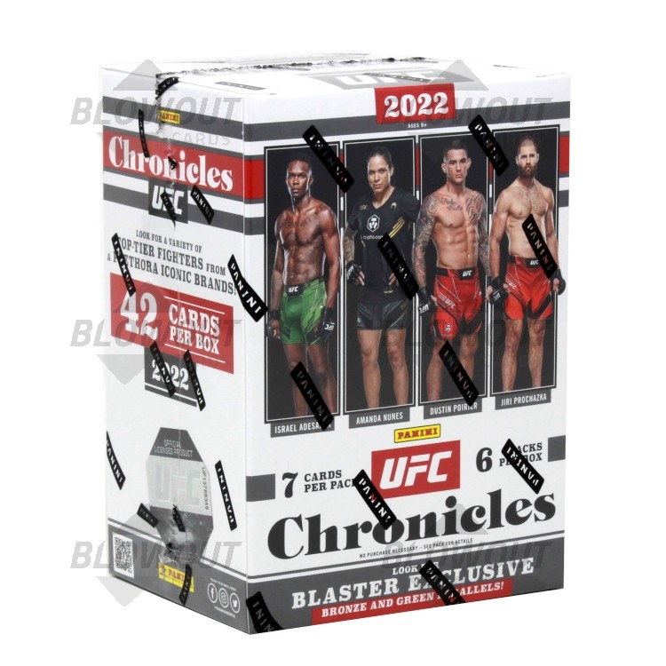 2022 Panini Chronicles UFC Blaster 20 Box Case