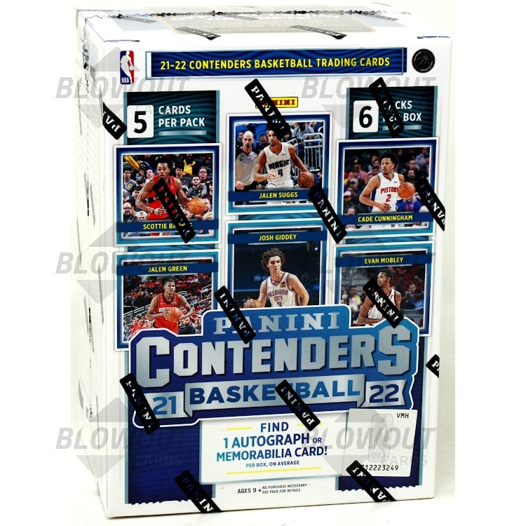 2021/22 Panini Contenders Basketball Fanatics Blaster Box