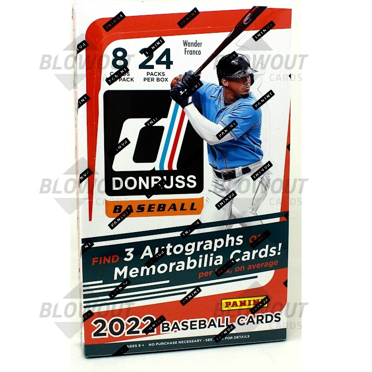 2022 Panini Donruss Baseball Hobby Box