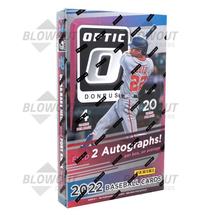 2022 Panini Donruss Optic Baseball Hobby Box