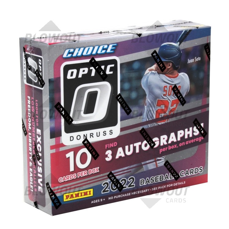 2022 Panini Donruss Optic Choice Baseball Box
