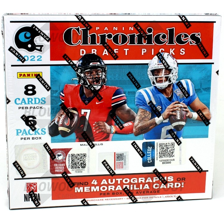 2022 Panini Chronicles Draft Picks Football Hobby Box