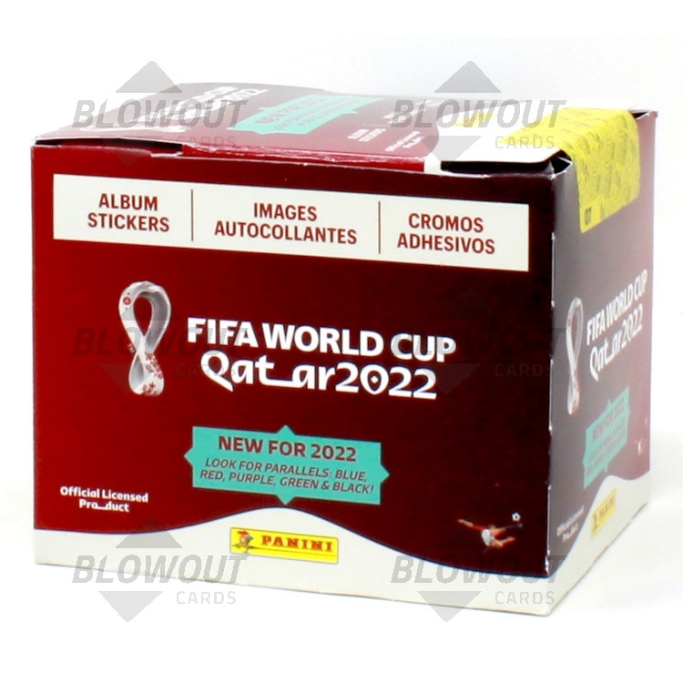 Panini World Cup Qatar 2022 Display Box Of 104 Packets - 521 Stickers  (Brazil)
