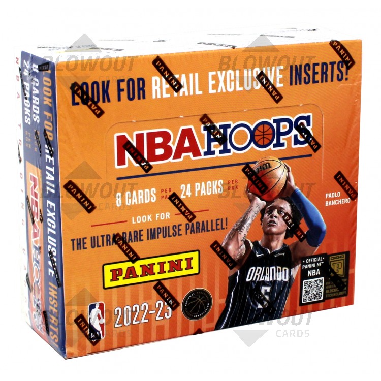 2022/23 Panini NBA Hoops Basketball Retail Box