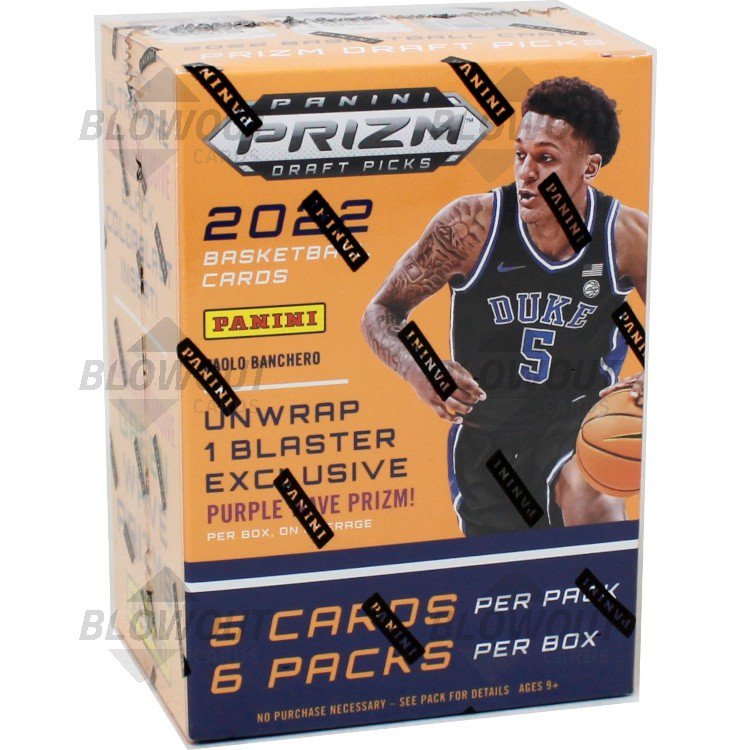 2022/23 Panini Prizm Collegiate Draft Picks Basketball Blaster Box