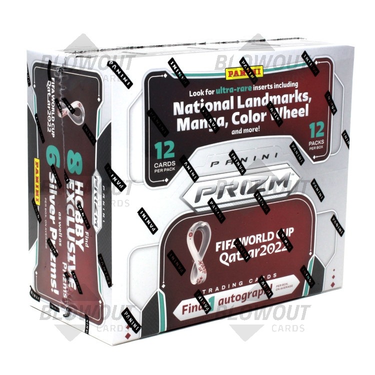 2022 Panini Prizm World Cup Qatar 2022 Soccer Hobby 12-Box Case Price  Release Date Checklist