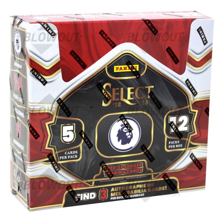 2022/23 Panini Select Premier League Soccer Hobby Box