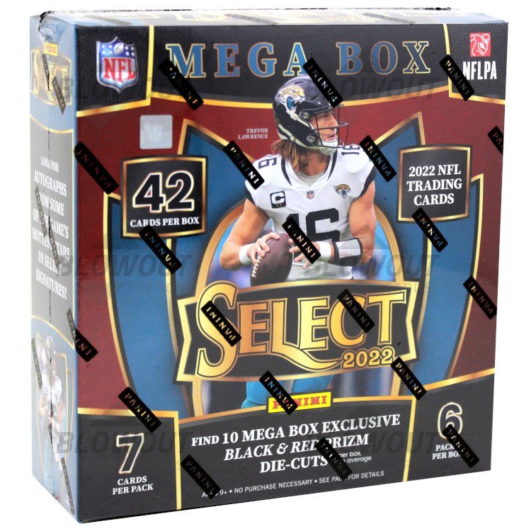 2022 Panini Select Football Mega Box