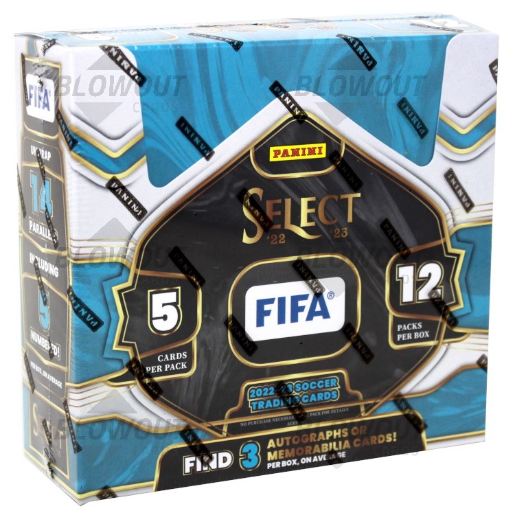 2022/23 Panini Select FIFA Soccer Hobby Box