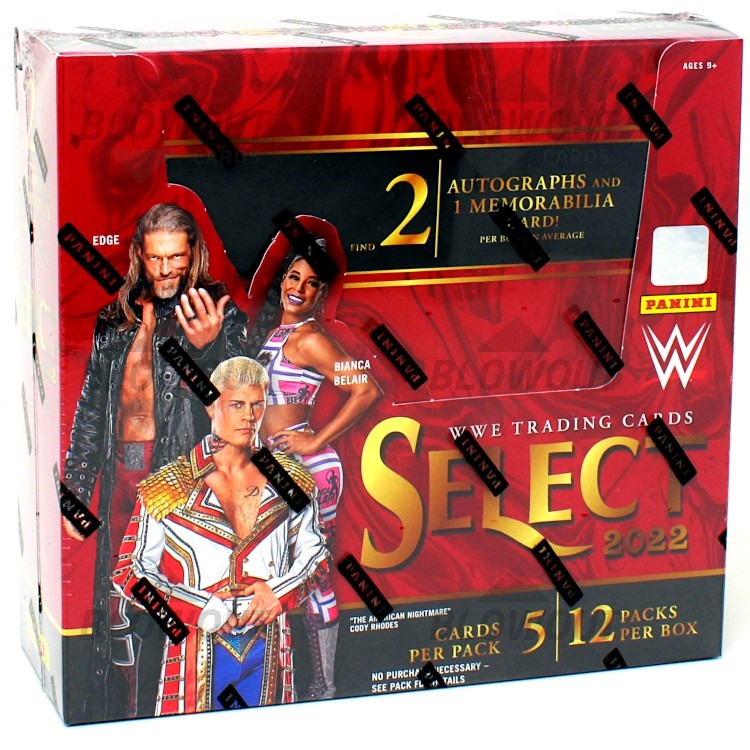 2022 Panini Select WWE Hobby Box